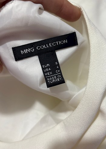 Beyaz Piliseli elbise - Görsel 2