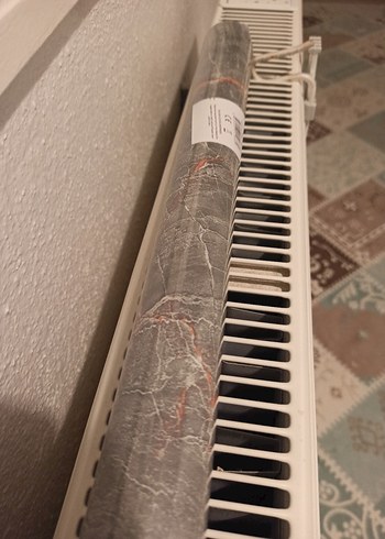  Beden gri Renk Gri Mermer Desenli Mutfak Tezgahı Kaplama