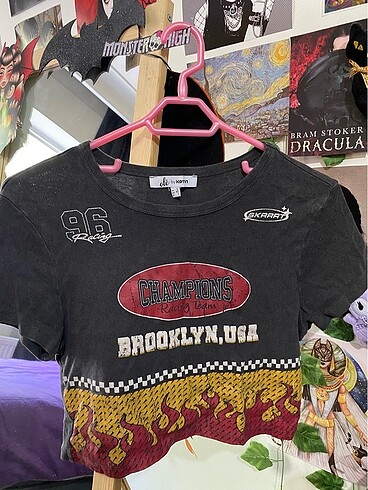 Koton gri motorcu crop