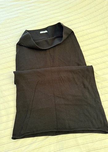 Suud Collection Kadın Siyah Triko Kalem Etek