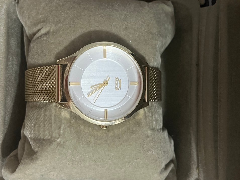 Slazenger Altın Renk Kadın Kol Saati - Görsel 3