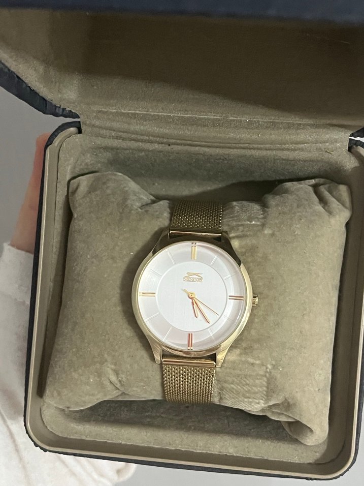 Slazenger Altın Renk Kadın Kol Saati - Görsel 2