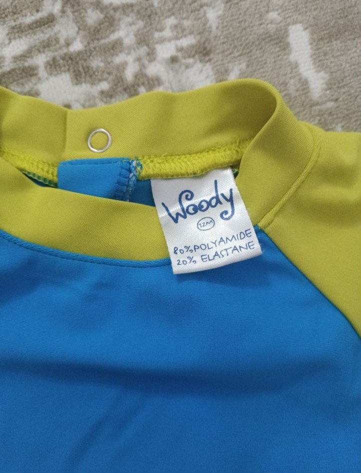 Woody erkek bebek üst mayo 12 ay - Görsel 3