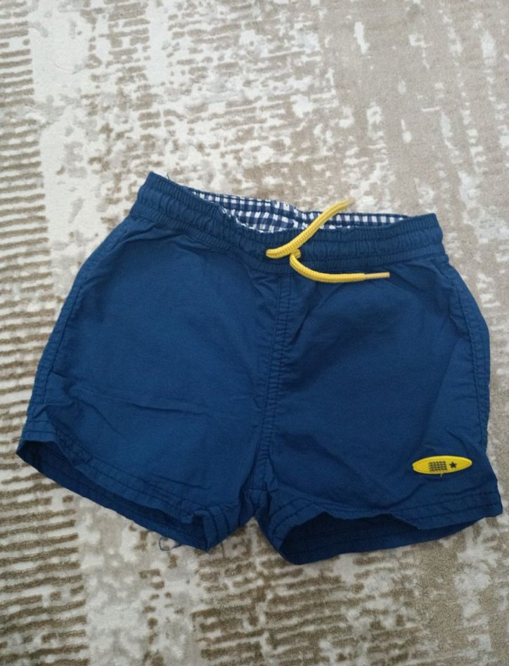 Zara Erkek Bebek  Lacivert Şort 12 ay - Görsel 3