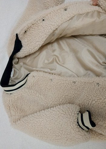 Civil 18 24 Bej Peluş Erkek Çocuk Ceket - Görsel 4