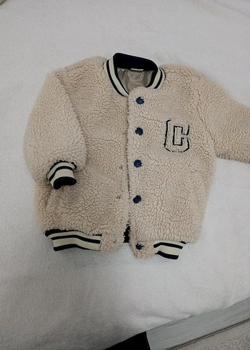 Civil 18 24 Bej Peluş Erkek Çocuk Ceket - Görsel 5