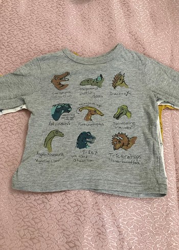 Zara Gap 3 adet mevsimlik body 12 ay erkek - Görsel 2