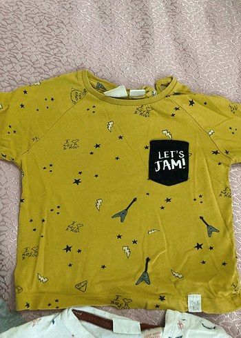 Zara Gap 3 adet mevsimlik body 12 ay erkek - Görsel 4