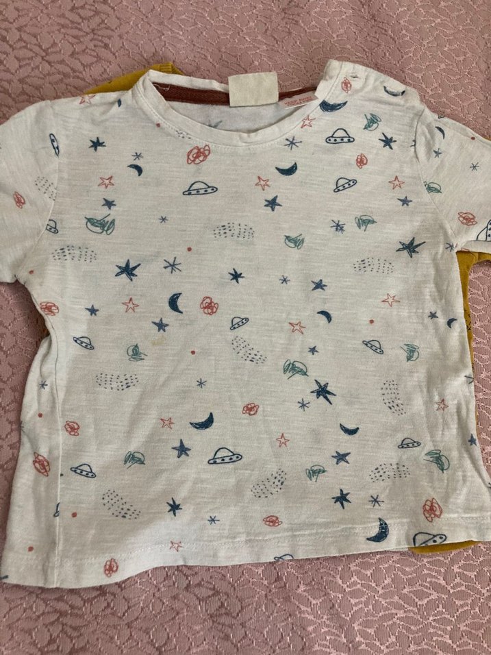 Zara Gap 3 adet mevsimlik body 12 ay erkek - Görsel 3