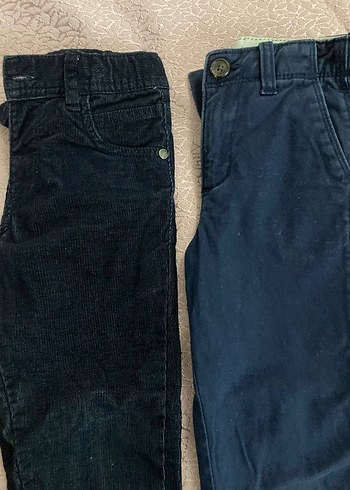 Gap 3 -4 yaş 2 adet pantolon lacivert - Görsel 2