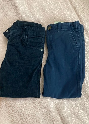 Gap 3 -4 yaş 2 adet pantolon lacivert - Görsel 10