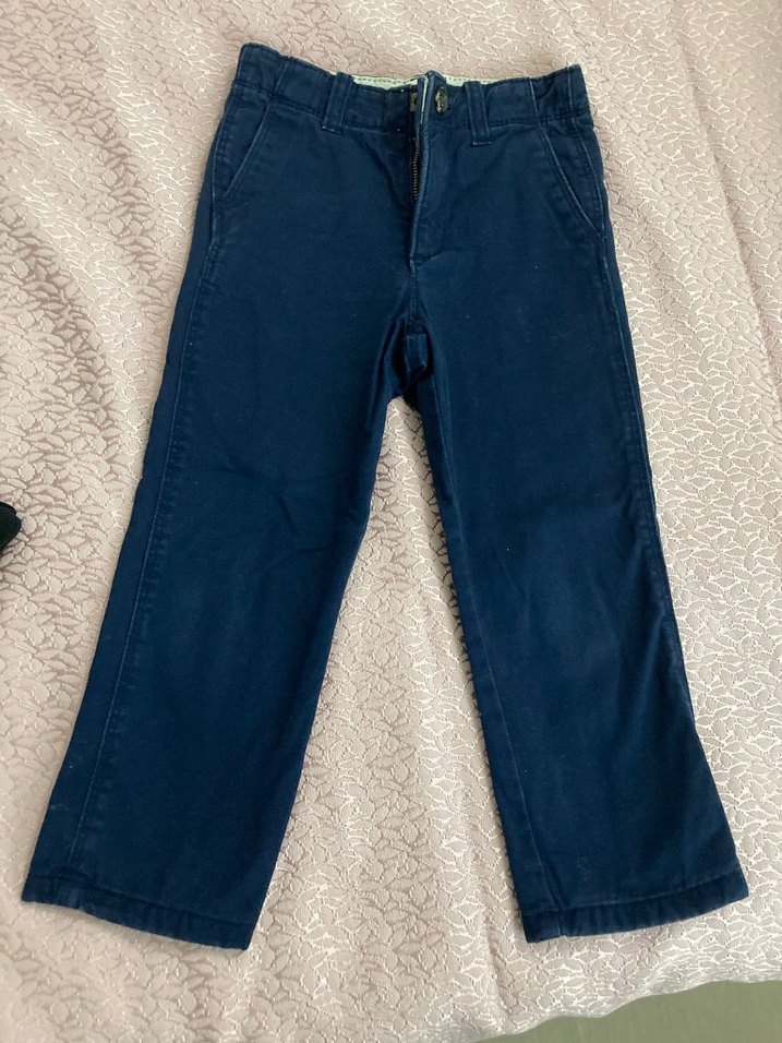 Gap 3 -4 yaş 2 adet pantolon lacivert - Görsel 3