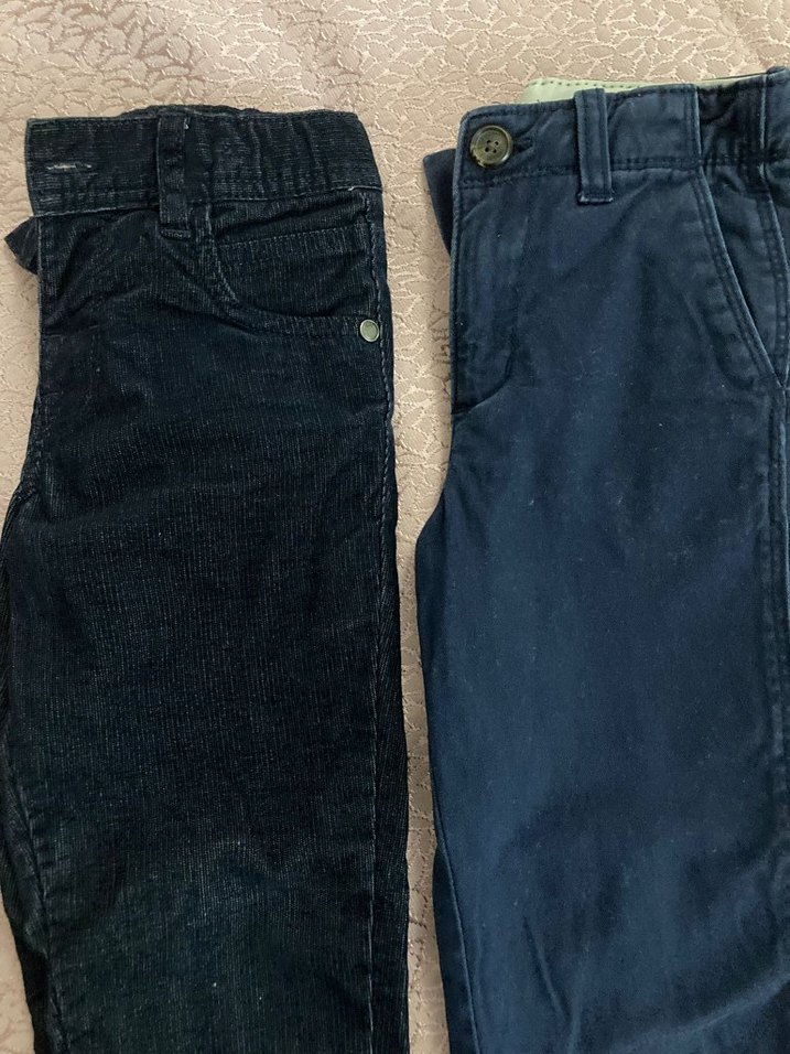 Gap 3 -4 yaş 2 adet pantolon lacivert - Görsel 2