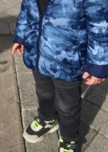 Koton kids Erkek Çocuk Lacivert şişme mont 4 yaş - Görsel 7