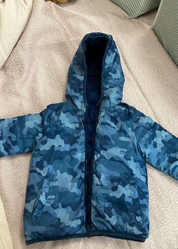 Koton kids Erkek Çocuk Lacivert şişme mont 4 yaş - Görsel 2