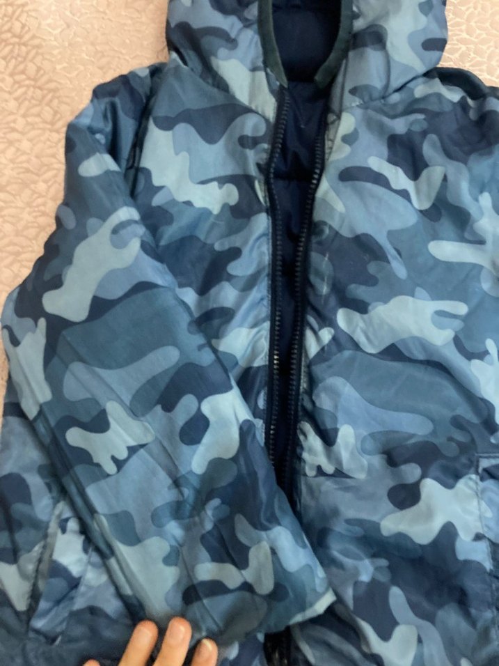 Koton kids Erkek Çocuk Lacivert şişme mont 4 yaş - Görsel 3