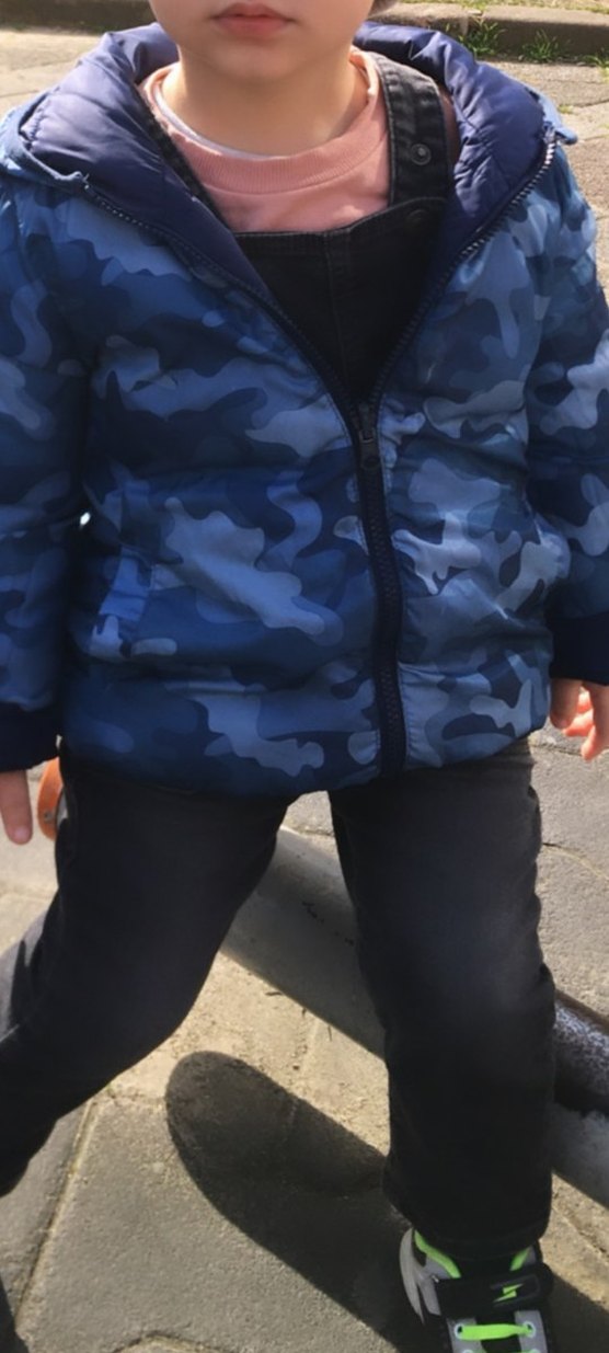 Koton kids Erkek Çocuk Lacivert şişme mont 4 yaş - Görsel 4