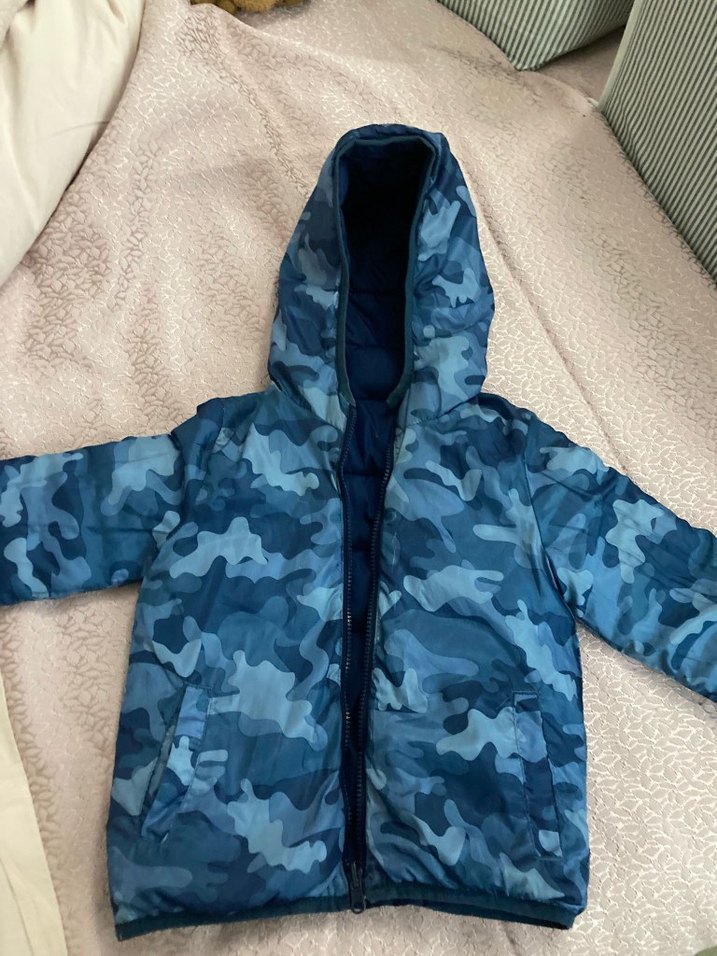 Koton kids Erkek Çocuk Lacivert şişme mont 4 yaş - Görsel 2