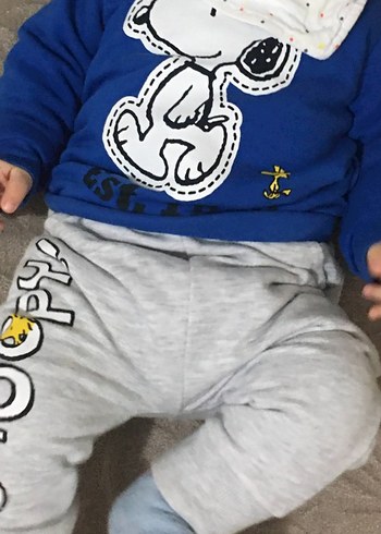 Lcwaikiki 6-9 ay erkek bebek peanuts takım - Görsel 6