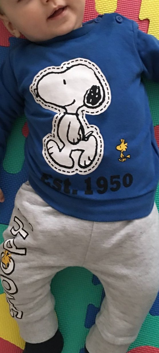 Lcwaikiki 6-9 ay erkek bebek peanuts takım - Görsel 5