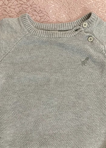 Lcwaikiki 12 18 ay Gri Erkek Triko Kazak - Görsel 2