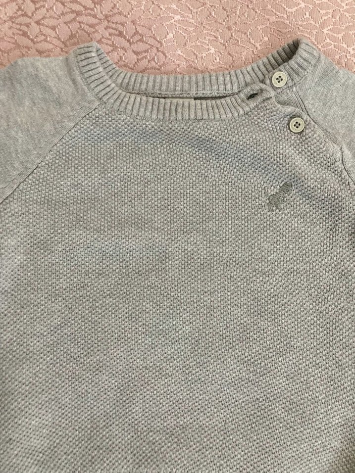 Lcwaikiki 12 18 ay Gri Erkek Triko Kazak - Görsel 2