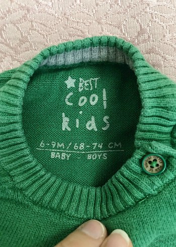 Lcwaikiki 6 9 ay Erkek Bebek Triko Kazak ve kot Pantolon - Görsel 4