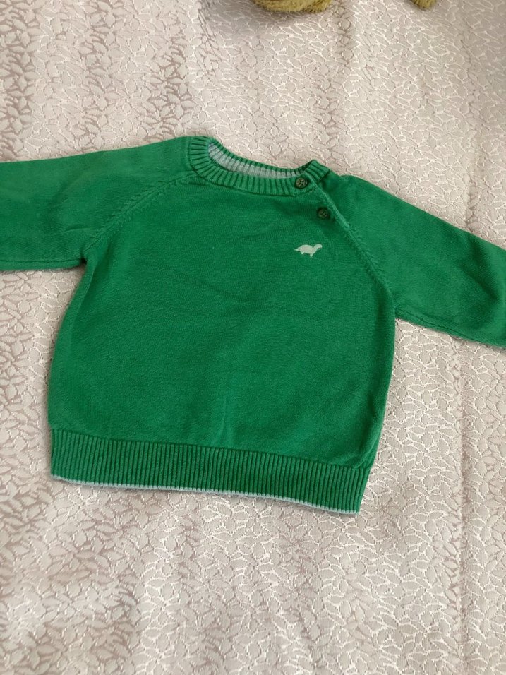 Lcwaikiki 6 9 ay Erkek Bebek Triko Kazak ve kot Pantolon - Görsel 3