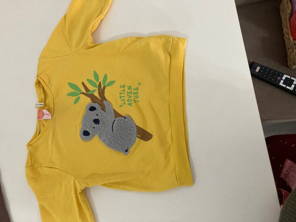 Lcw baby koton baby erkek 24 ay 3 adet üst sweat - Görsel 5