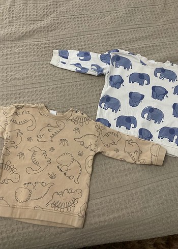 H&m Lcwaikiki 2 yaş Erkek Çocuk 3adet sweatshirt - Görsel 3