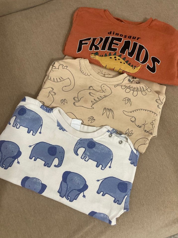 H&m Lcwaikiki 2 yaş Erkek Çocuk 3adet sweatshirt - Görsel 2