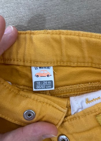 Lcwaikiki 18 24 ay Hardal rengi kot pantolon erkek cocuk - Görsel 4