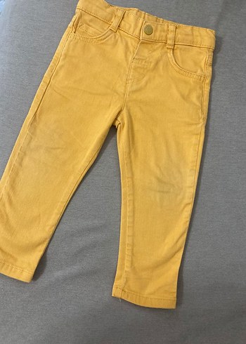 Lcwaikiki 18 24 ay Hardal rengi kot pantolon erkek cocuk - Görsel 3