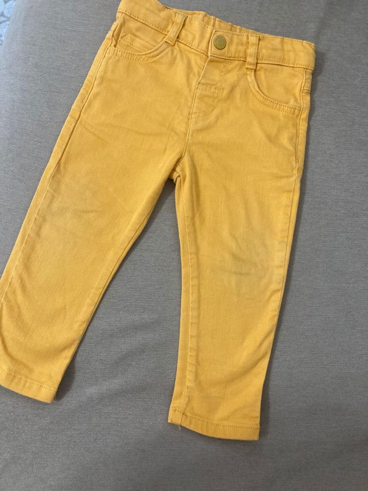 Lcwaikiki 18 24 ay Hardal rengi kot pantolon erkek cocuk - Görsel 3