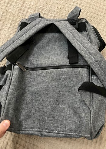 Gri MEGA  Anne Bebek Bakım Çantası - Görsel 5