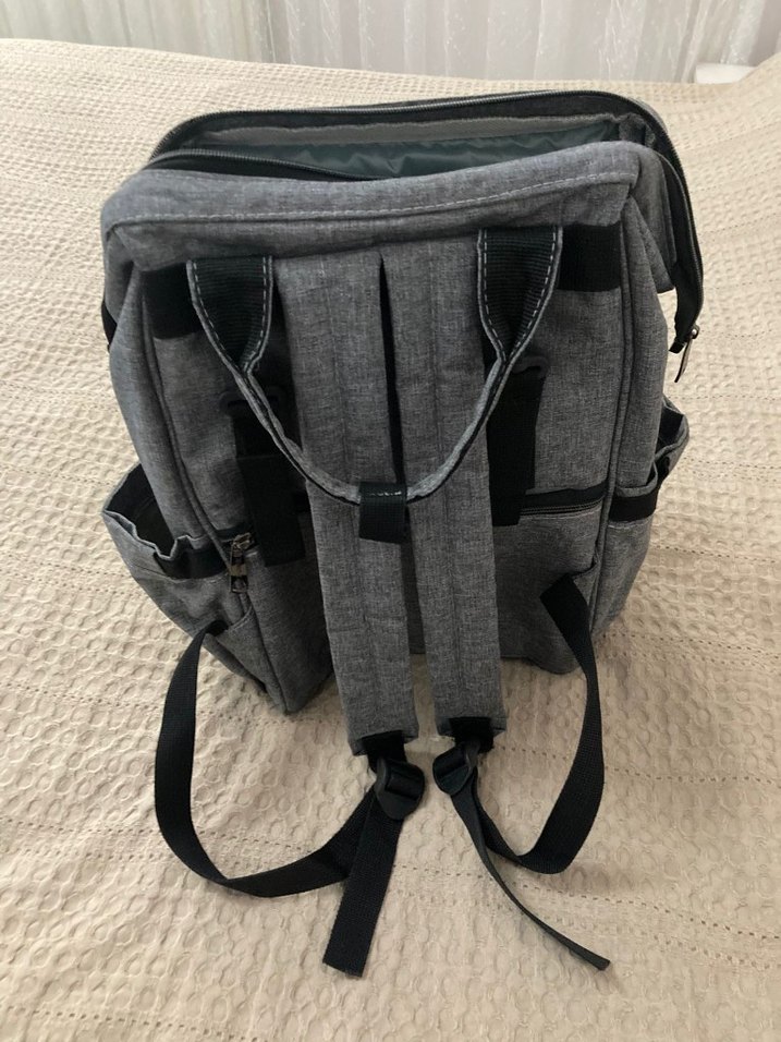 Gri MEGA  Anne Bebek Bakım Çantası - Görsel 2