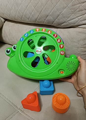 Beden Renk Fisher Price Salyangoz Eğitici Oyuncak müzikli