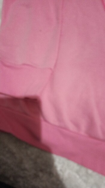 11-12 Yaş Beden pembe Renk Pembe sweat