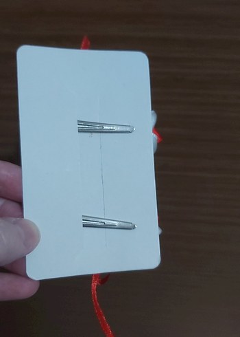 Kırmızı Fiyonklu Çocuk Saç Tokası ve Bant Seti - Görsel 2