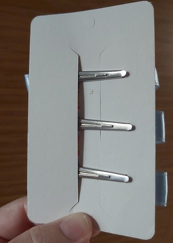 Mavi ve Kırmızı Kurdeleli Çocuk Toka Seti - Görsel 2