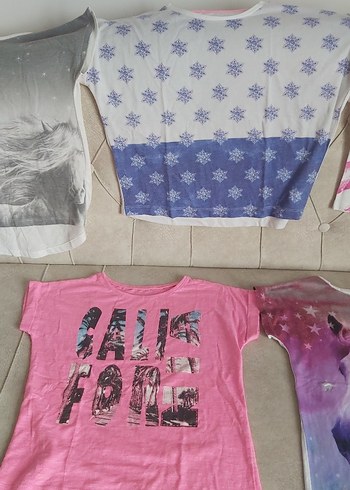 7/ 8 yaş aralığı tshirtler - Görsel 3