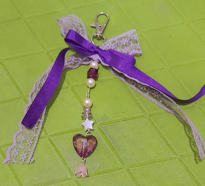 Lolita coquette Kalpli Anahtarlık - Görsel 2