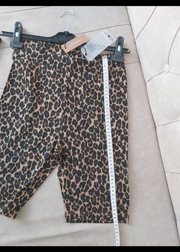 s Beden leopar desenli tayt