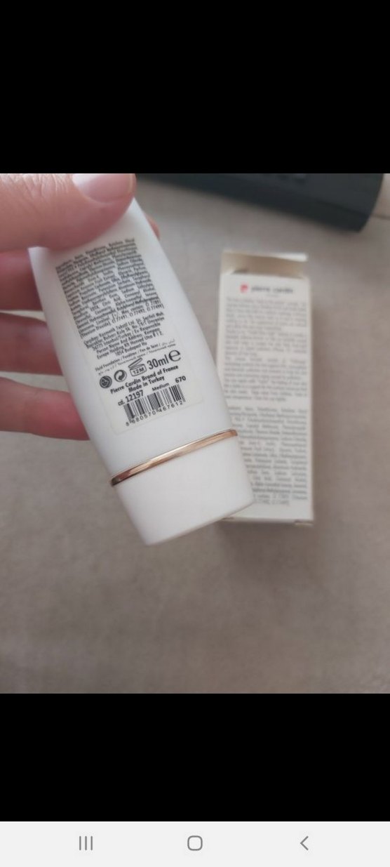 Pierre Cardin  BB Krem fondöten - Görsel 2