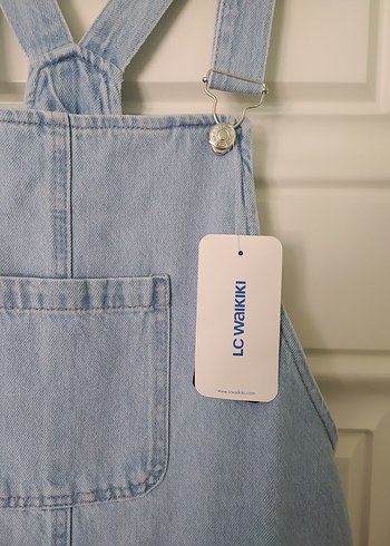 LC Waikiki hamile denim Askılı Salopet