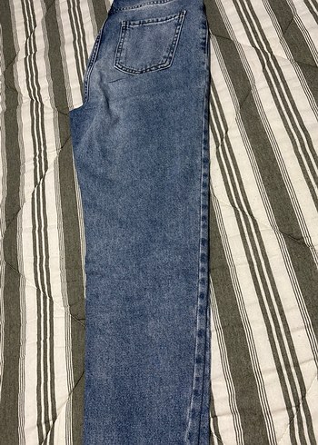 36 Beden mavi Renk Kadın Mavi Denim Midi Boy Kot Pantolon