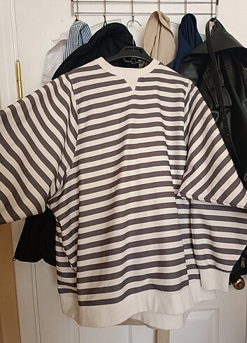 MERİ çizgili tunik/sweatshirt 