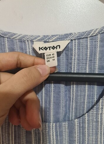 Diğer Günlük mavi elbise 