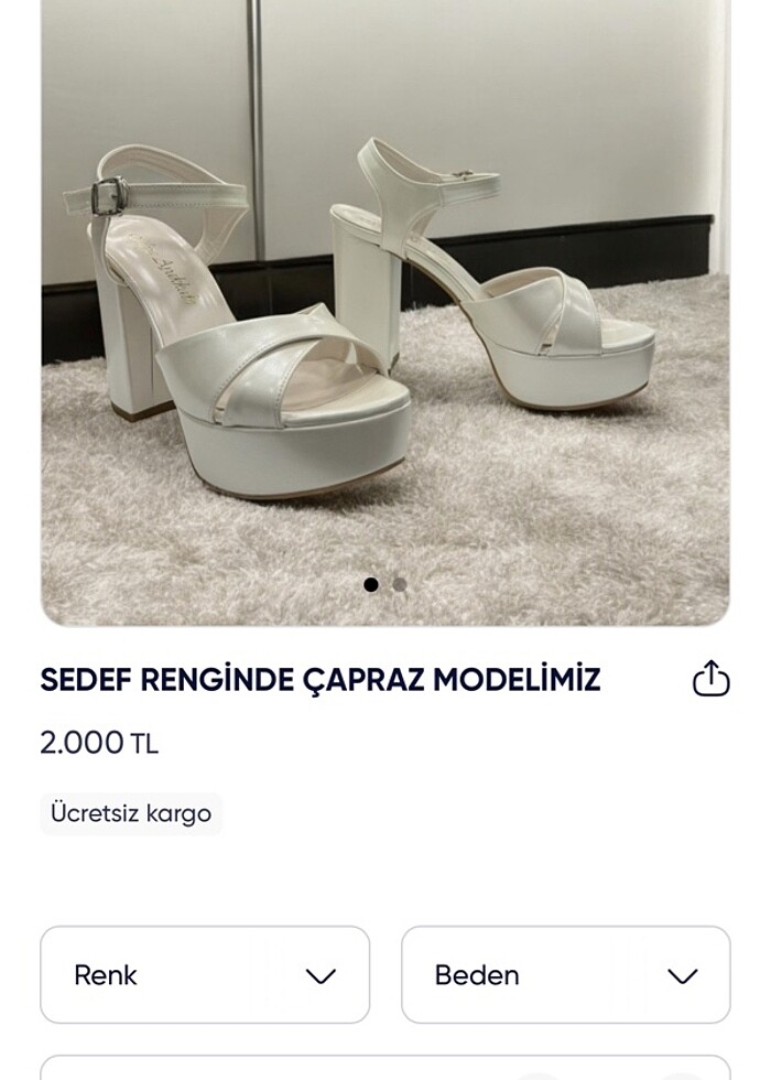 Gelin ayakkabısı - Görsel 3