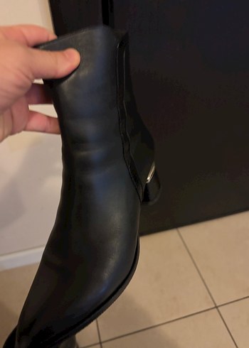 Kadın Siyah Derbot tamer tanca - Görsel 3